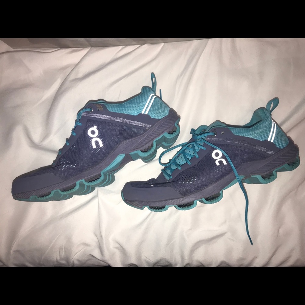 On cloud running shoes